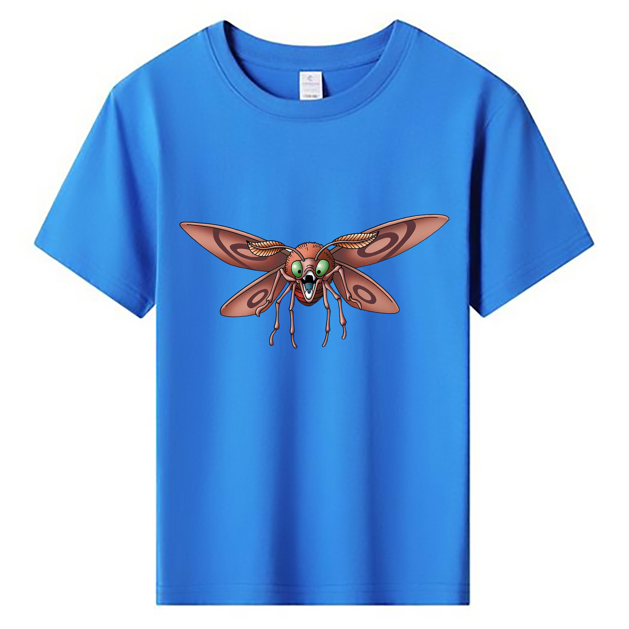 （画像用） ドラゴンクエスト Doragon Kuesuto Dragon Quest 綿100％キッズTシャツ（フロントプリント）